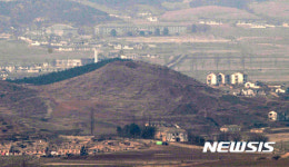 고요한 북한 황해북도 개풍군