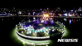 고흥 녹동항 인공섬 야경