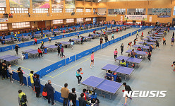 산청서 전국 최대규모 탁구 동호인 축제 열린다