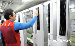 LG전자, 에어컨 생산라인 풀 가동
