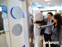 봄철 백화점 가전매장 에어컨 판매 고공행진