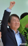 안철수, 하남시장 보궐선거 지원유세