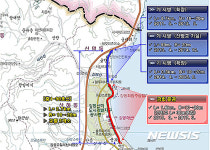 몽돌해변이 한 눈에 울산 강동권 동해안로 확장 개통