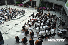 정부대전청사에 울려퍼지는 선율