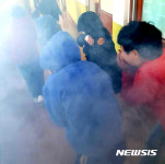 횡계초등학교 화재 대피 훈련