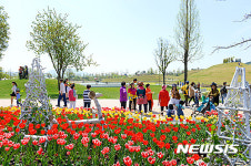 봄꽃축제 열리는 순천만국가정원