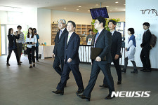 안철수 강원정보문화진흥원 방문