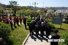 한국기자협회, 제40주년 한국전 순직 종군기자 추도식 개최