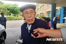 전주지역 최고령 107세 할아버지 투표 마쳐