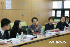 대영고등학교 방문한 조희연 교육감