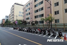 성동구, 왕십리역 주변에 오토바이 전용 주차장