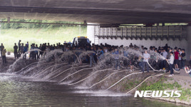 서초구 하천범람 대비 훈련