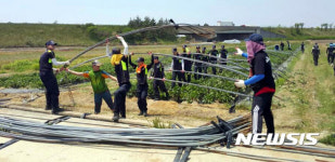 광주 동부경찰서, 농가 일손 도와