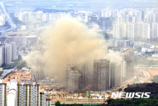 평택 용이동 아파트 신축공사장 화재