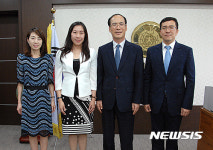 오상연 주한 타이베이대표부 부산사무처장, 창원대 방문