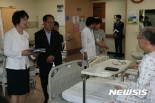충남도, 대전보훈병원 입원 국가유공자 위문