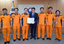 응급처치 유공자 장관 표창수여식