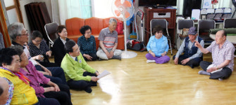 광주 동구청장, 경로당 108개 순회 방문