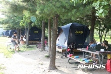 숲에서 힐링을 서울숲 여름캠핑장 내달 1일 개장