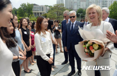 아스트리드 공주, 이화여대 방문
