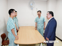 이성호 양주시장, 국군 양주병원 위문