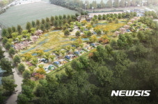 구리시 도심속 체류형 가족캠핑장 조감도