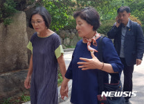 김숙희 여사, 고 백남기 농민의 유족 총리공간으로 초대