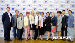 미 풀브라이트 국제교육행정가들 배재대 견학 