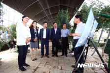 외삼동 양묘장 점검나선 유성구의회 