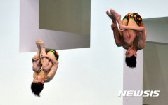 온힘을 다한 다이빙