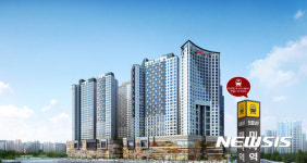 [분양]미사 중심상업지구 힐스테이트 미사역·그랑파사쥬 