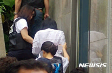 골프연습장 살인사건 피의자 강정임 현장검증 