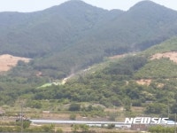 밀양 단장주민들, 농약 살포에 생존권 위협···밀양 레이크 컨트리클럽 조성 반대