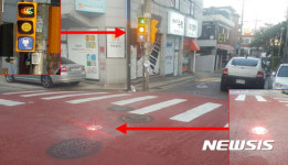 강서구, 초교 7곳에 스마트교차로 알리미 설치