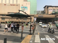 성동구, 왕십리오거리 등에 그늘막 50여개 설치
