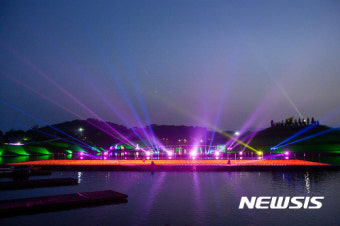 순천만국가정원 '한 여름 밤의 물빛축제' 개막