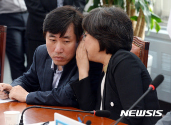 이야기 나누는 이혜훈-하태경
