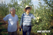 농림축산검역본부 조규황 사무관,  산먼샤지역 과수연구소 방문