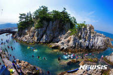 삼척시 관내 해수욕장 첫 주말 2만1815명 다녀가