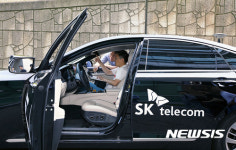 SK텔레콤 자율주행차 일반 도로 시험주행