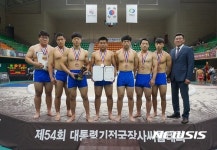 문창고등학교, 제54회 대통령기전국장사씨름대회 고등부 단체전 공동 3위