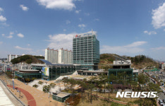 포항시 청사 전경