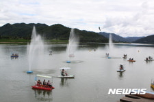 쪽배축제로 피서오세요