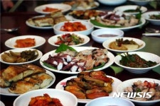 여수 손죽도 민박집 밥상