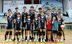 [V-리그]현대캐피탈, 홍천 꿈나무들 대상 배구교실 실시