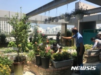 부산시, 해운대구 중2동 주민센터 시민텃밭 왕 선정