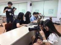 경북 청소년들, 기자 체험에 구슬땀