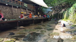 서울 북한산·수락산계곡 사유화영업 덜미…20명 입건