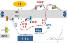 도공 충남본부, 금강휴게소에 무정차 회차시스템 도입 