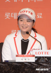 인사말하는 최혜진 골프선수